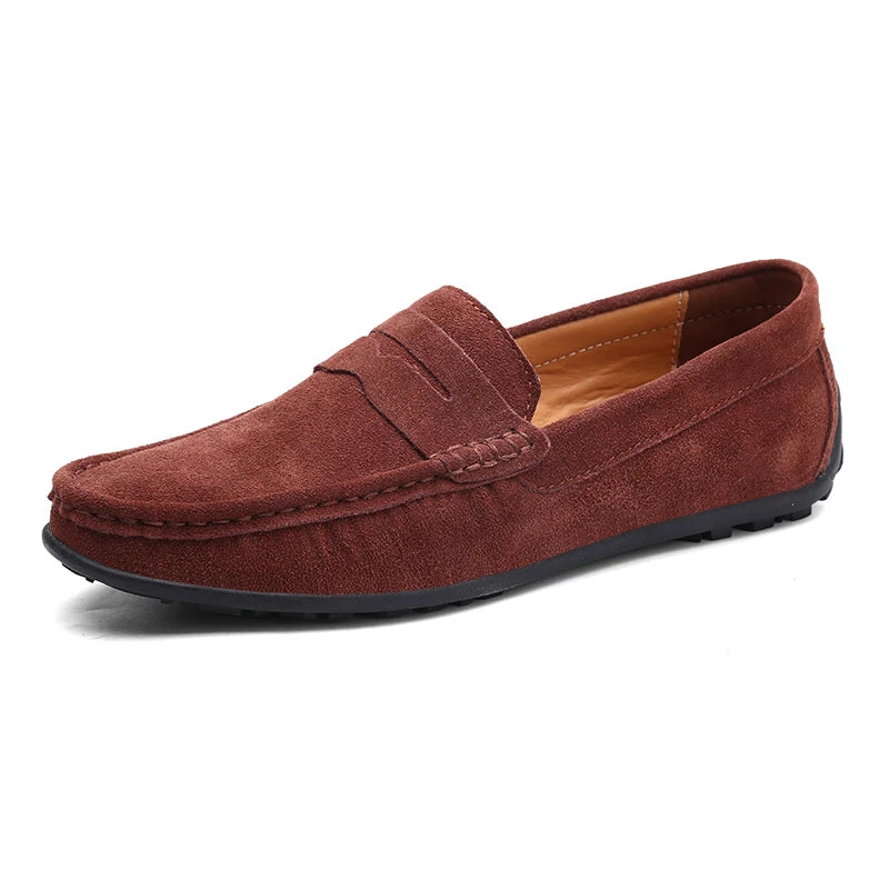 Regent Wide Fit Loafers – Classic Suede