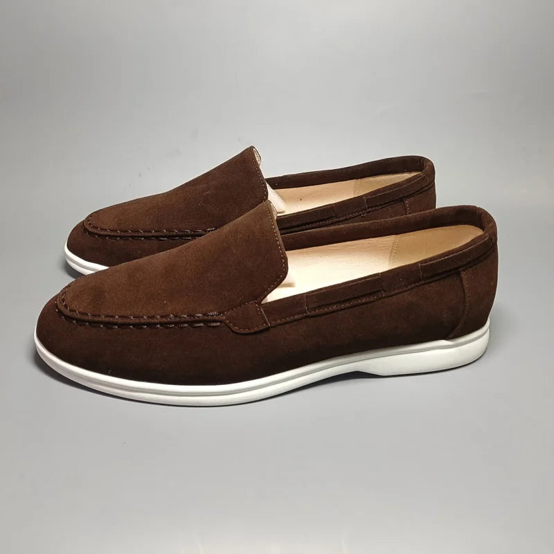 Kensington Slip-On Suede Loafers