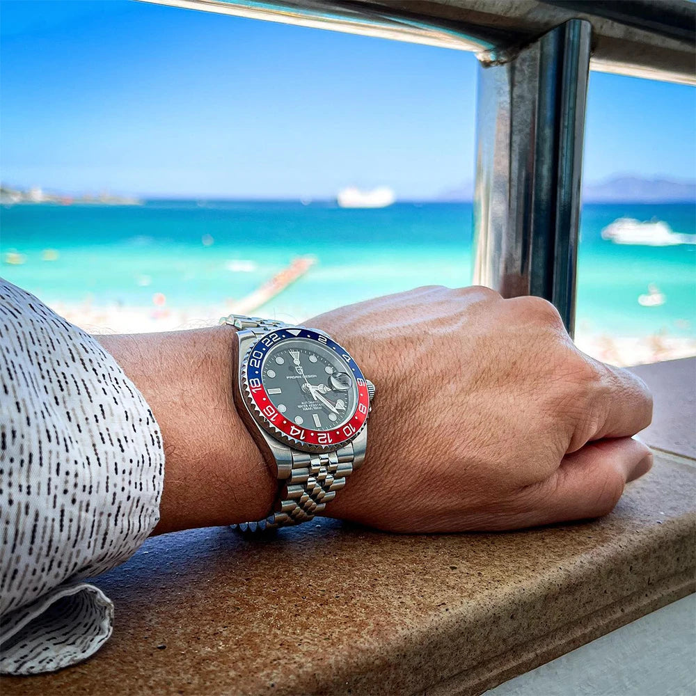 Regent GMT Automatic – Steel Strap