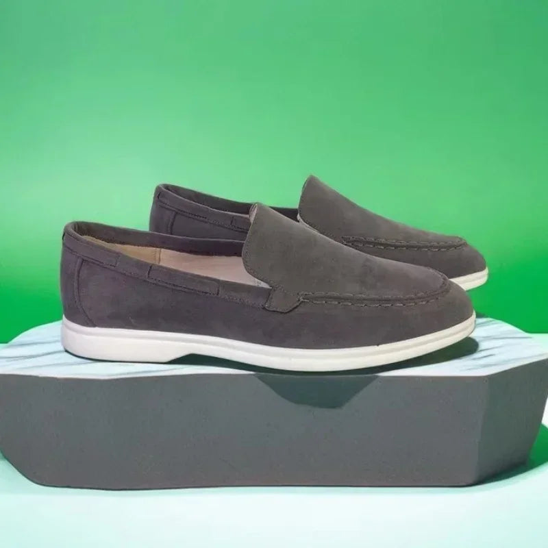 Kensington Slip-On Suede Loafers