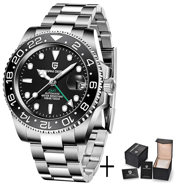 Regent GMT Automatic – Steel Strap