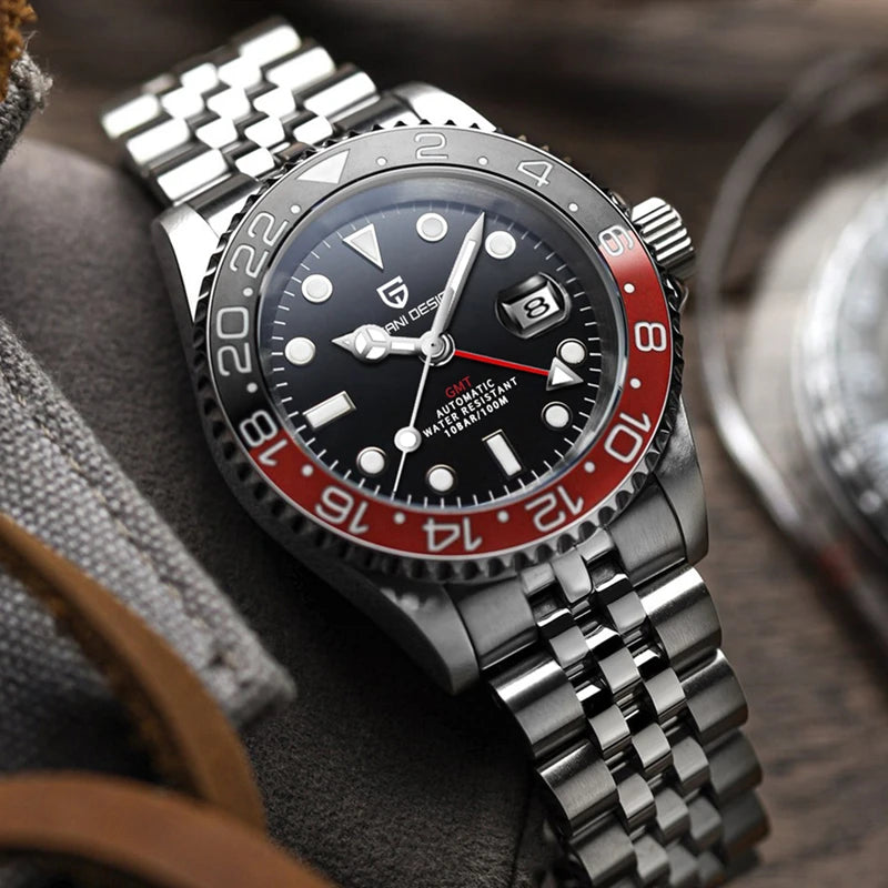 Regent GMT Automatic – Steel Strap