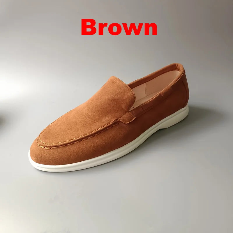 Kensington Slip-On Suede Loafers
