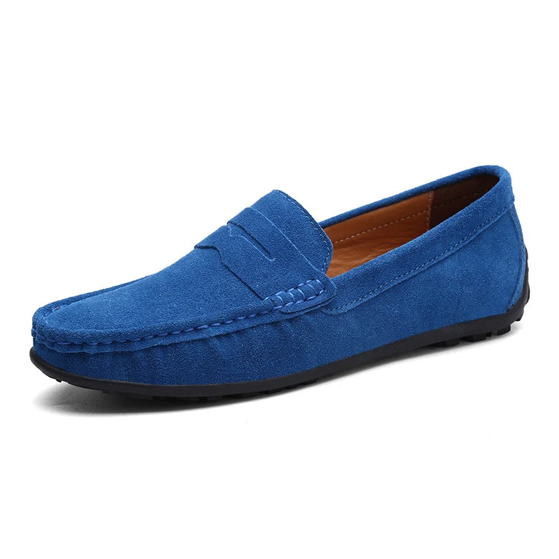 Regent Wide Fit Loafers – Classic Suede