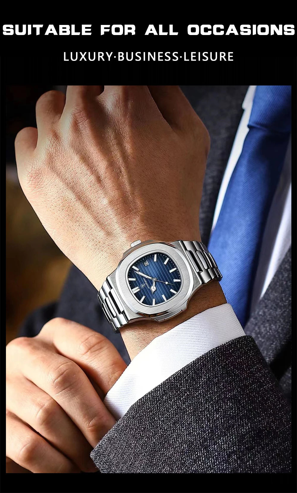 Savile Square Timepiece