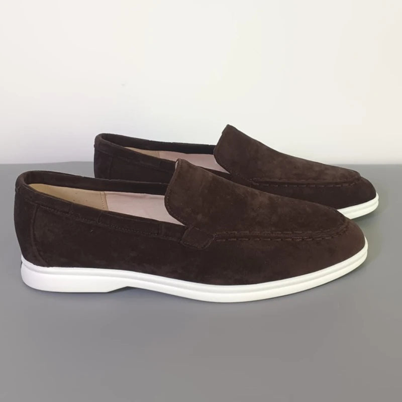 Kensington Slip-On Suede Loafers