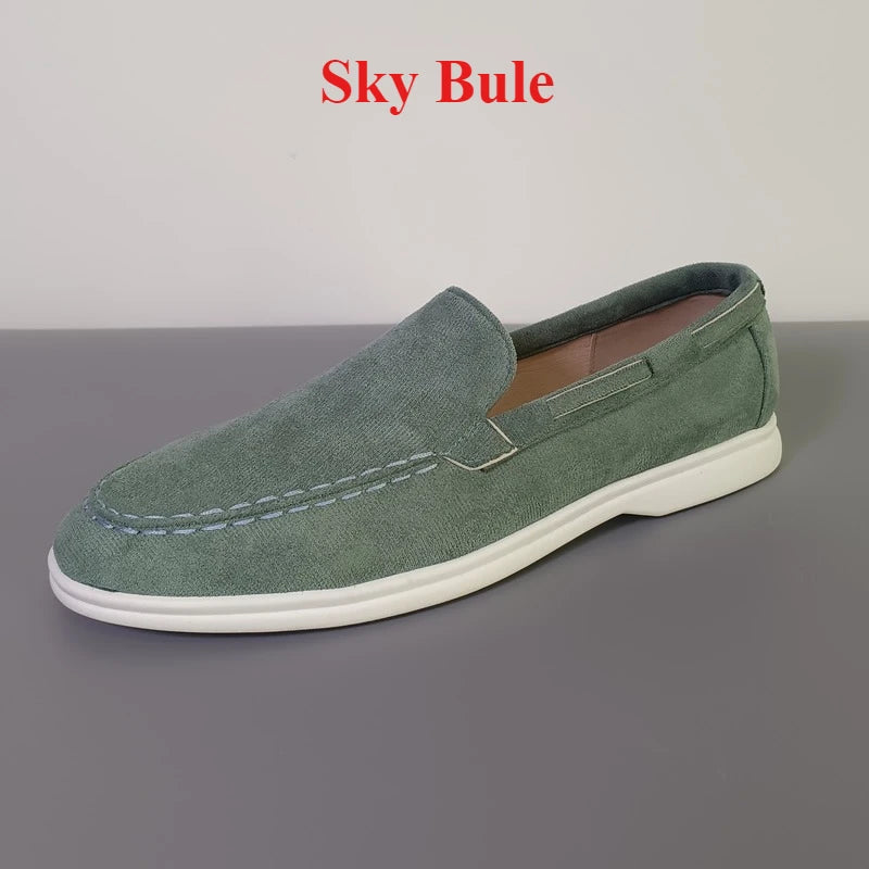 Kensington Slip-On Suede Loafers
