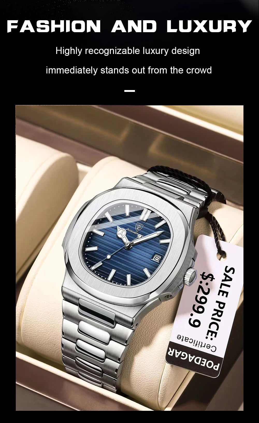 Savile Square Timepiece