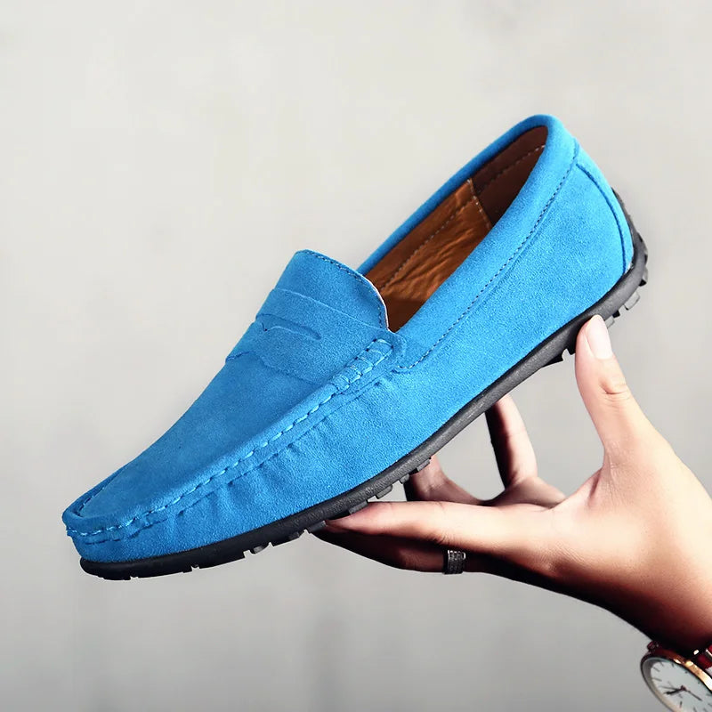 Regent Wide Fit Loafers – Classic Suede