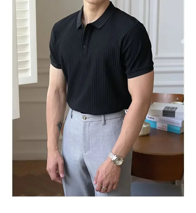 Oxford Striped Polo – Casual Summer Edition