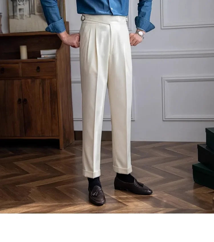 Florentine High-Rise Trousers