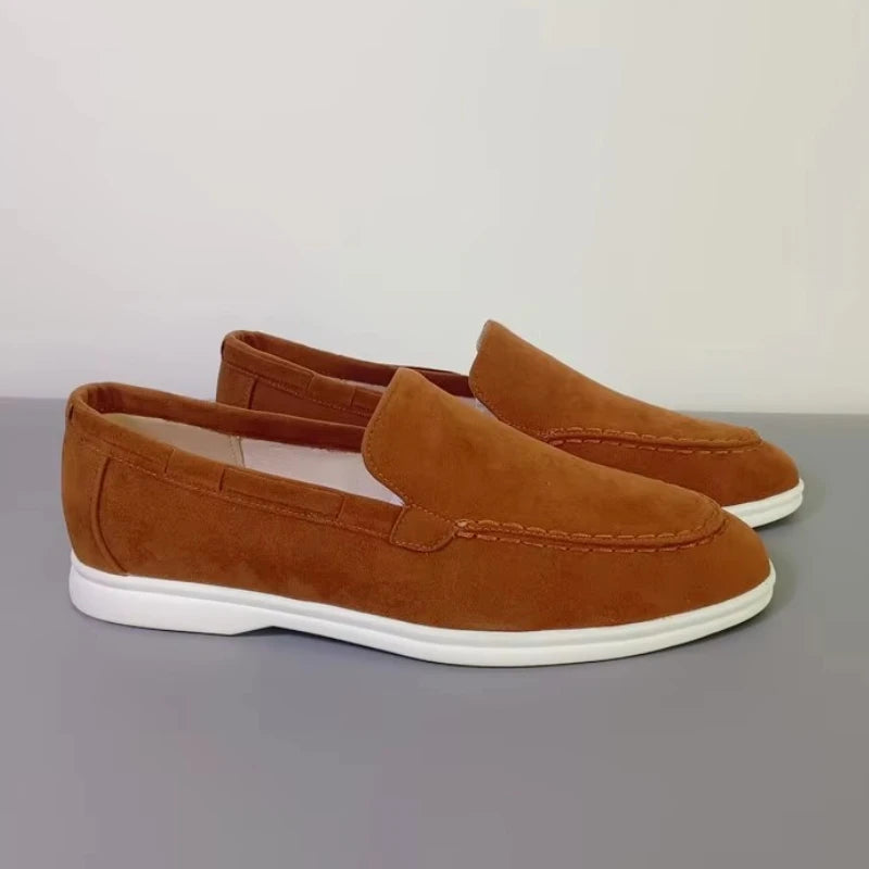 Kensington Slip-On Suede Loafers
