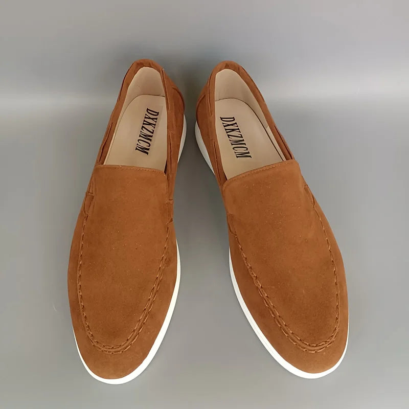 Kensington Slip-On Suede Loafers