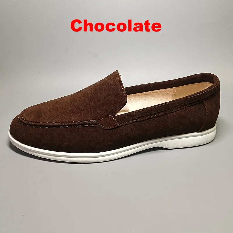 Kensington Slip-On Suede Loafers