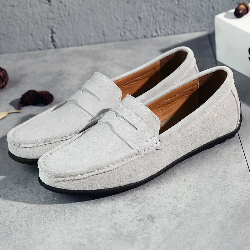 Regent Wide Fit Loafers – Classic Suede