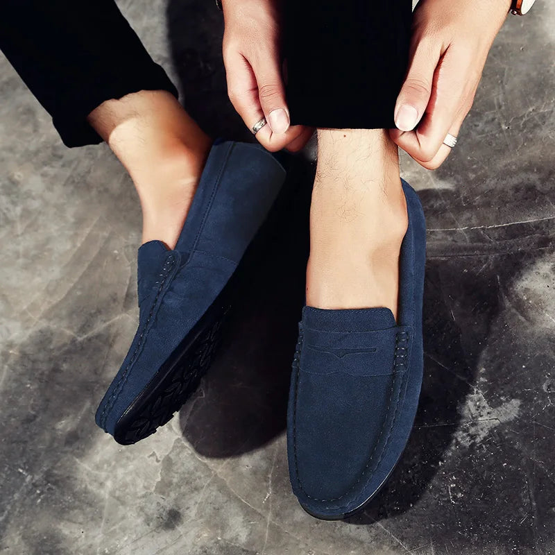Regent Wide Fit Loafers – Classic Suede