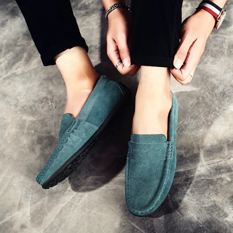 Regent Wide Fit Loafers – Classic Suede
