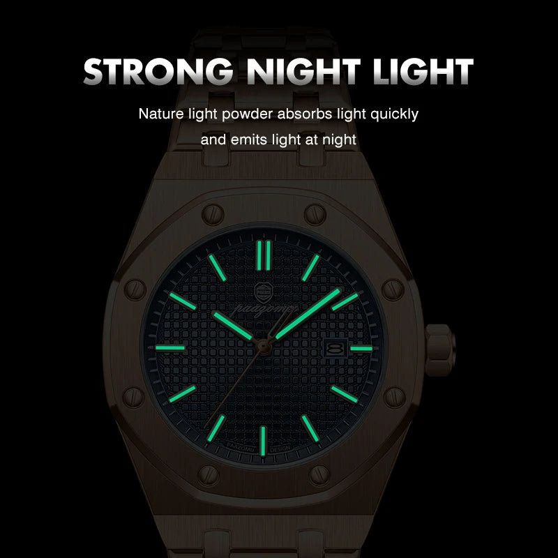 Claridge Steel Chronograph – Noir