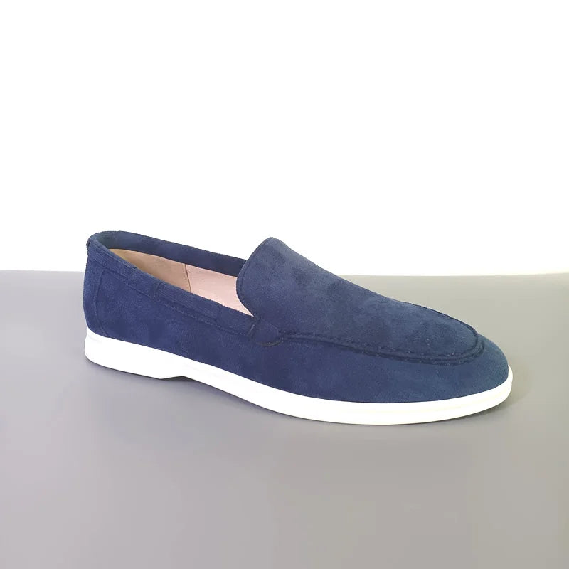 Kensington Slip-On Suede Loafers