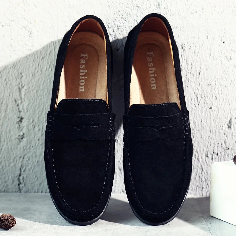 Regent Wide Fit Loafers – Classic Suede