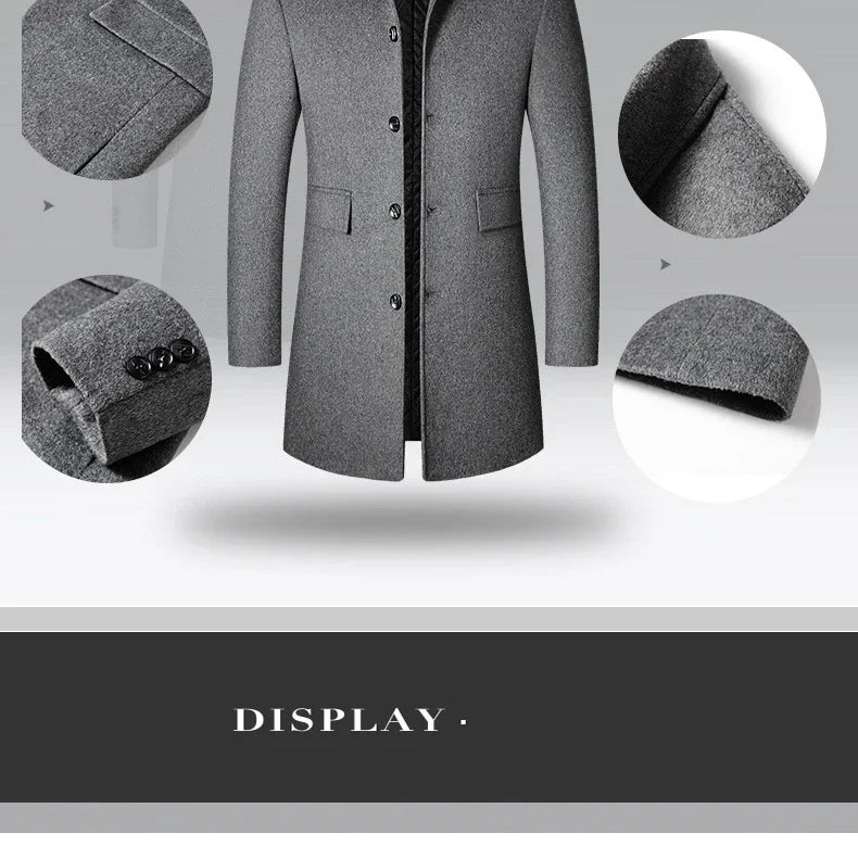 Chesterfield Cashmere Overcoat