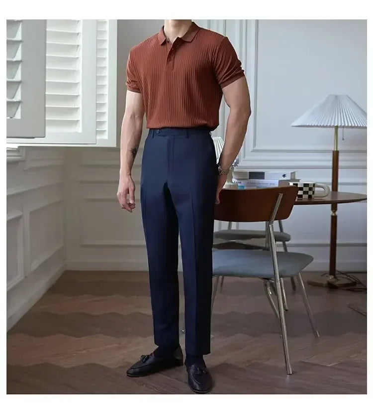 Oxford Striped Polo – Casual Summer Edition