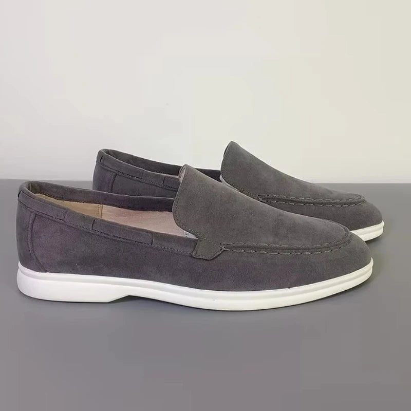 Kensington Slip-On Suede Loafers