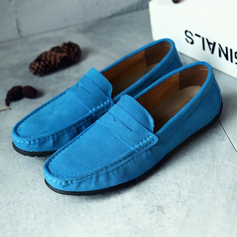 Regent Wide Fit Loafers – Classic Suede