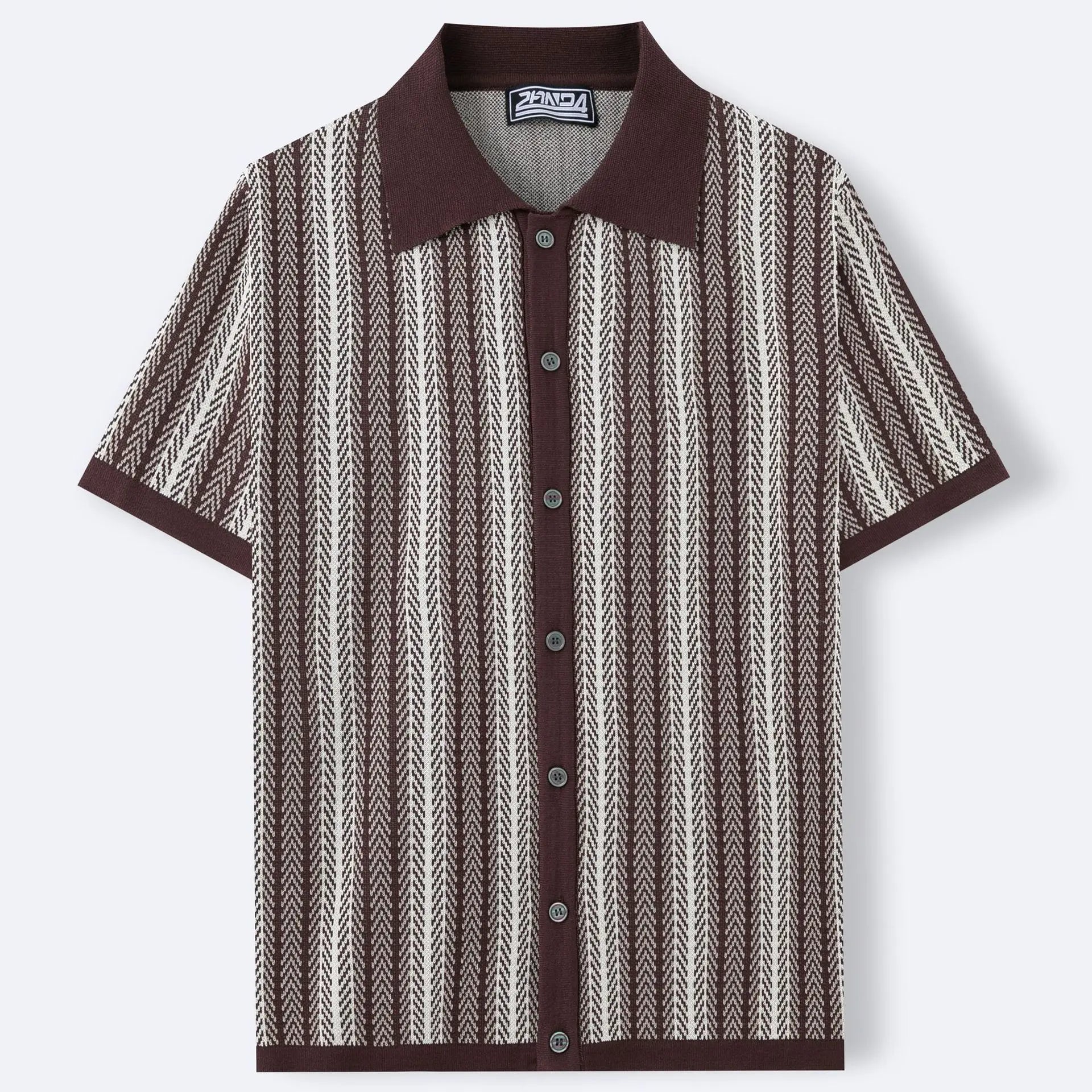 Ascot Knit Polo