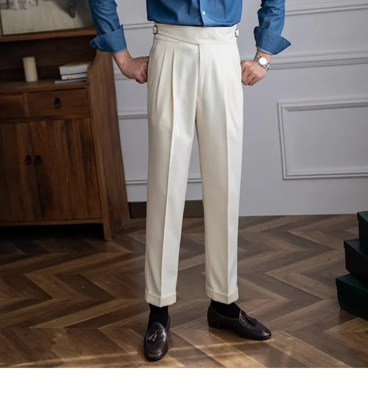 Florentine High-Rise Trousers