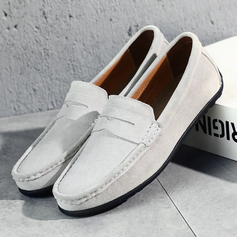 Regent Wide Fit Loafers – Classic Suede