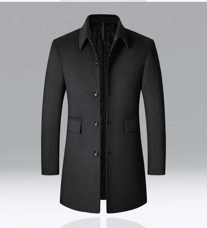 Chesterfield Cashmere Overcoat