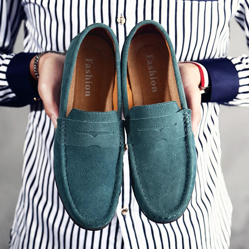 Regent Wide Fit Loafers – Classic Suede