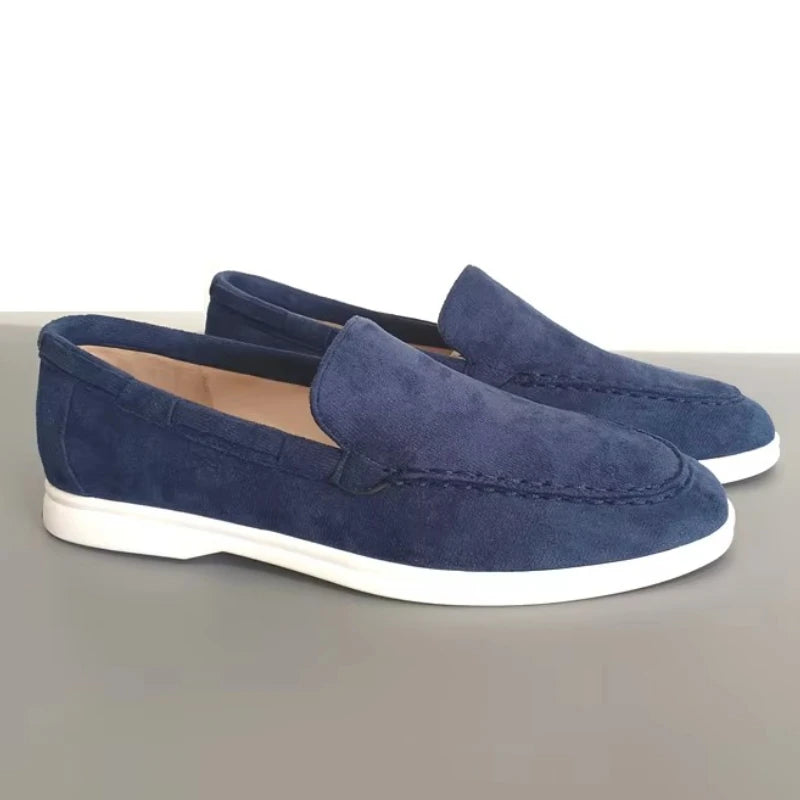 Kensington Slip-On Suede Loafers