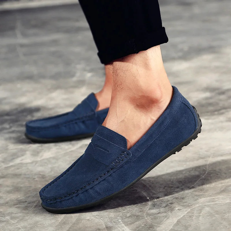 Regent Wide Fit Loafers – Classic Suede