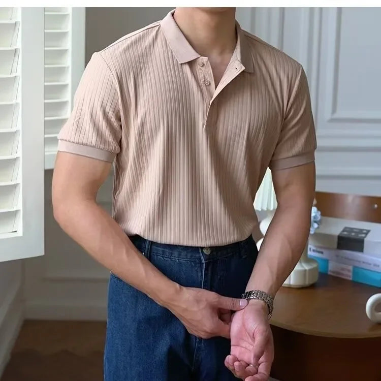Oxford Striped Polo – Casual Summer Edition