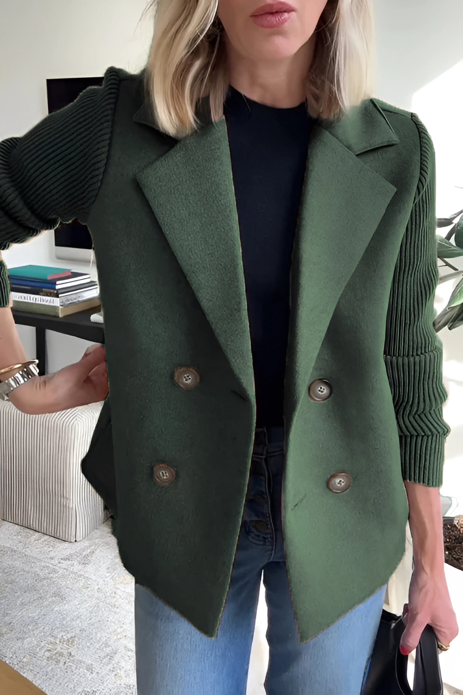 SASHA CASUAL SAVILLE COAT