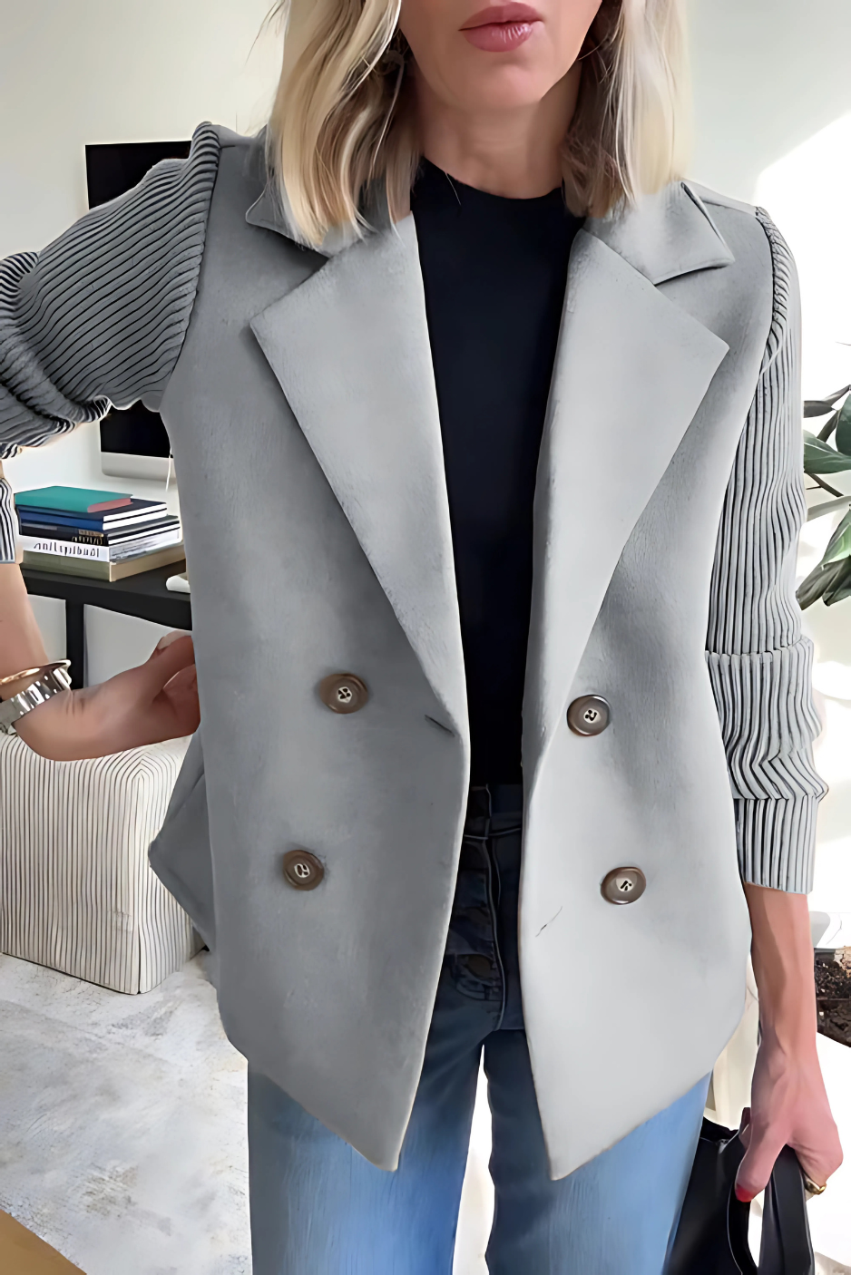 SASHA CASUAL SAVILLE COAT