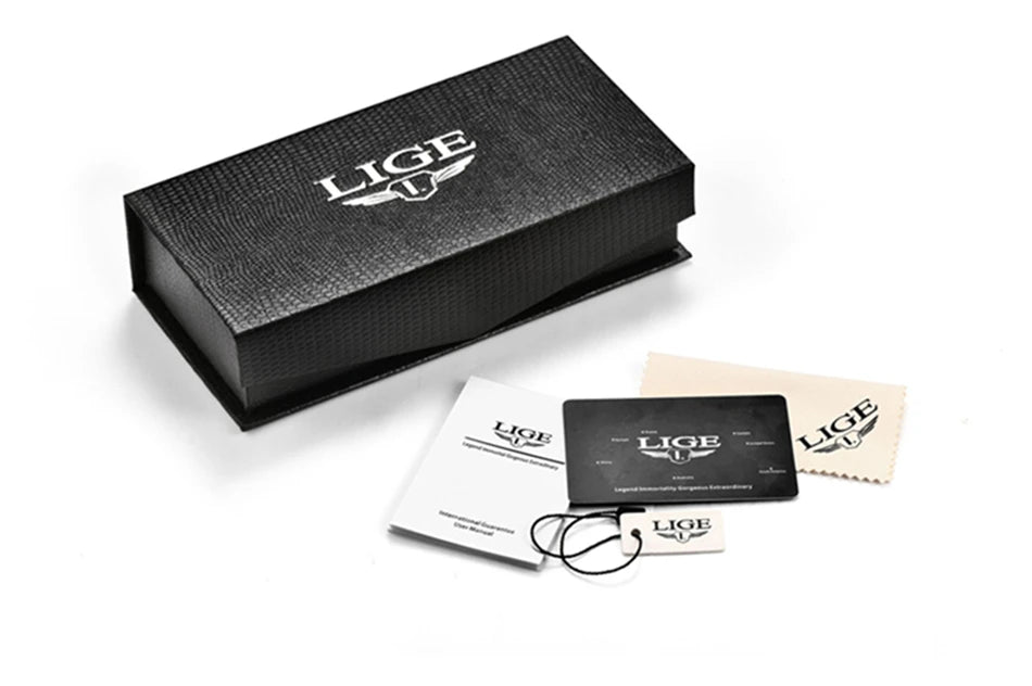 LIGE Executive Chronograph – Waterproof Classic Men’s Watch