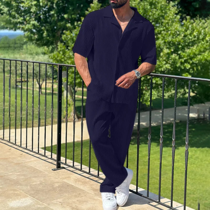 Brighton Sport Set – Quick-Dry Polo & Summer Trousers