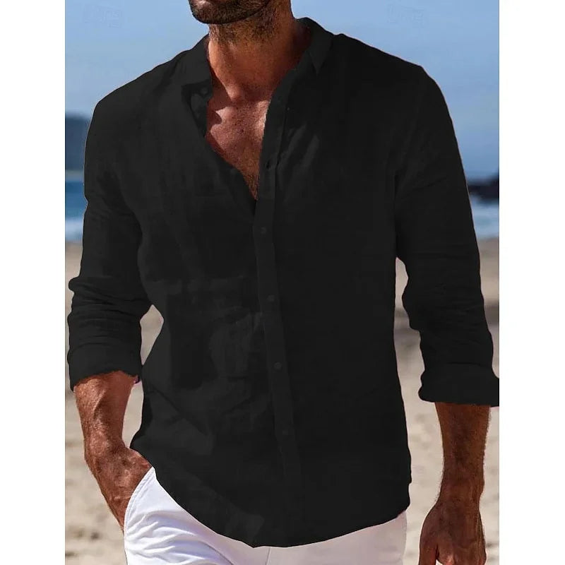 Brighton Linen Short-Sleeve Shirt