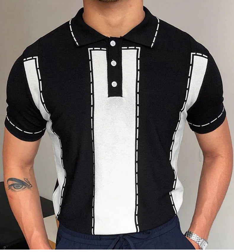 Oxford Summer Striped Polo