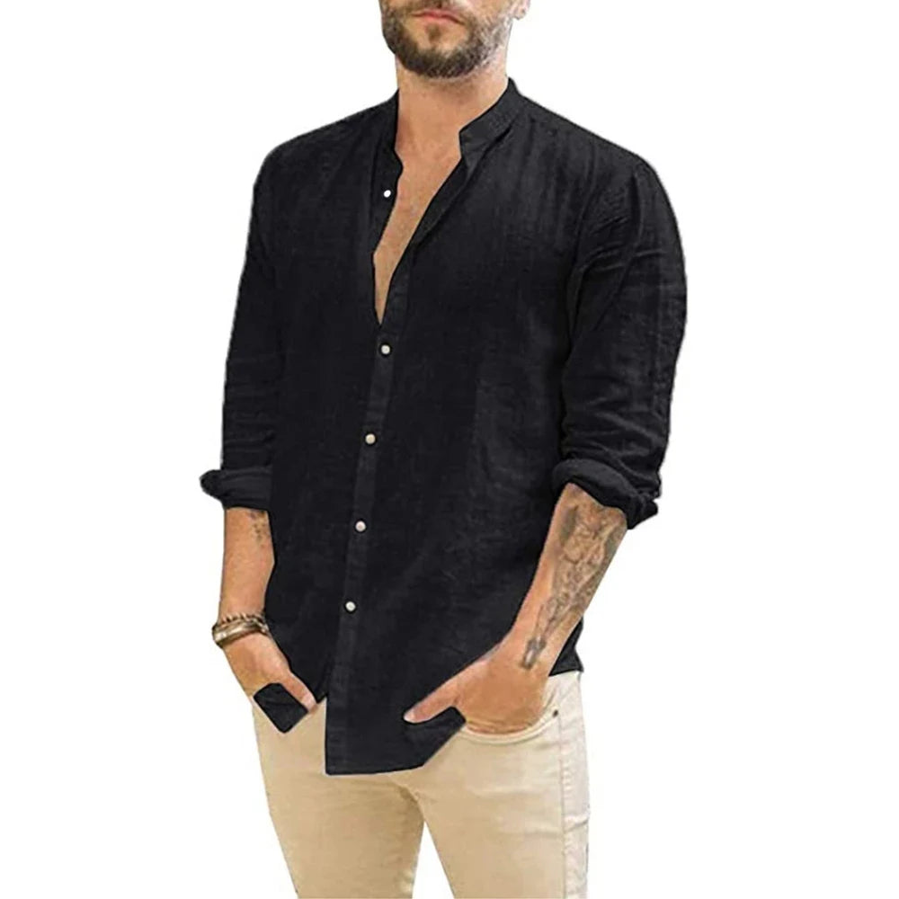 Belmont Linen-Cotton Shirt