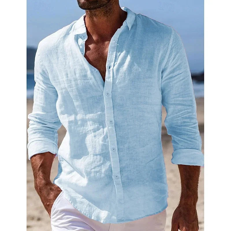 Brighton Linen Short-Sleeve Shirt