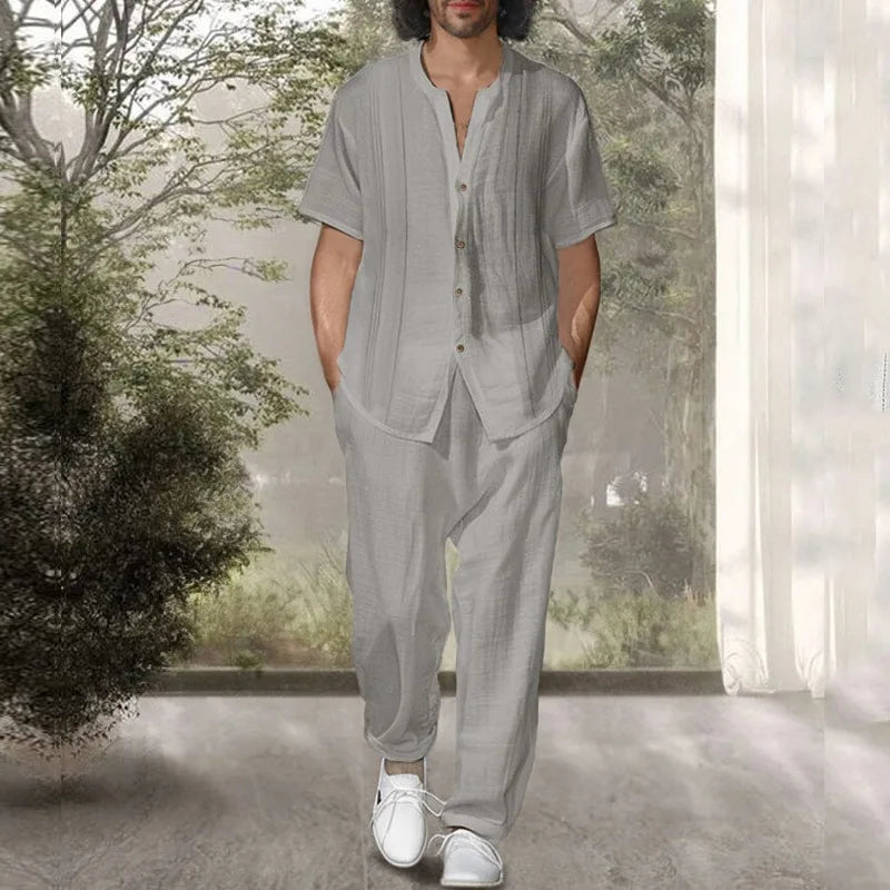 Monaco Set – Modern Summer Shirt & Trousers