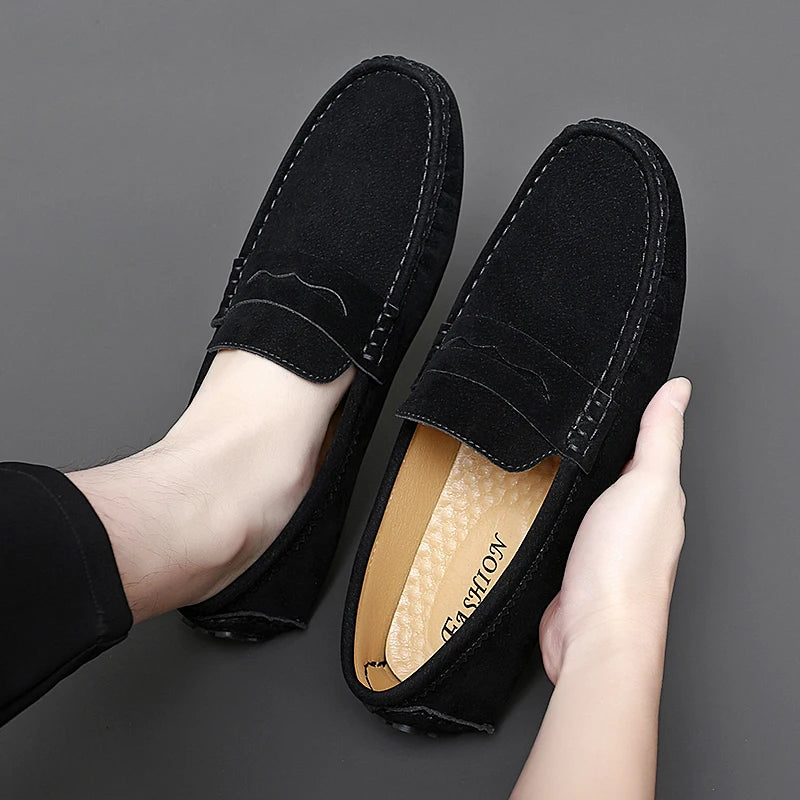 Ascot Driving Loafers – Midnight Brown
