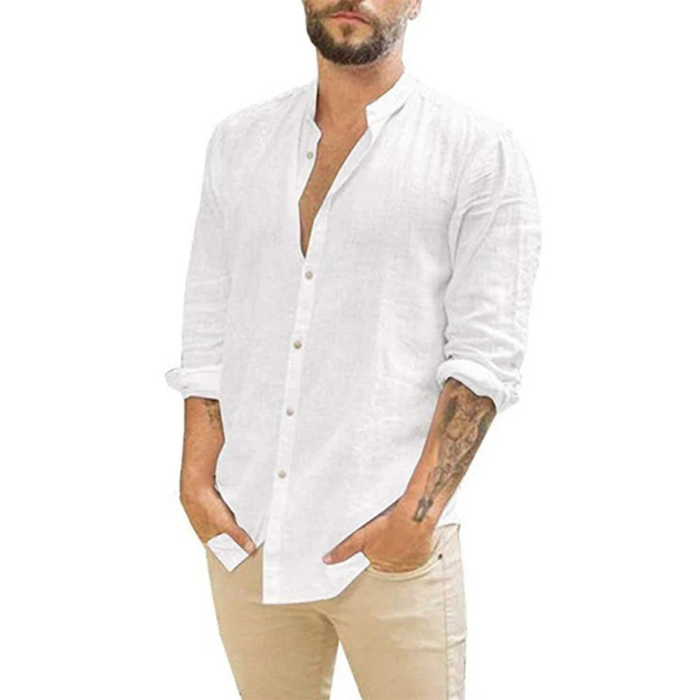 Belmont Linen-Cotton Shirt
