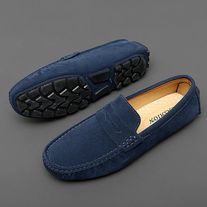 Ascot Driving Loafers – Midnight Brown
