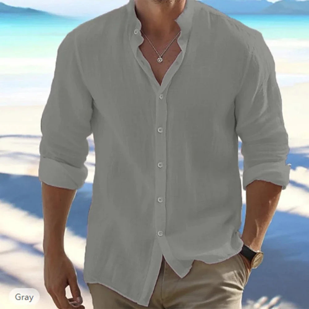 Eton Cotton-Linen Shirt