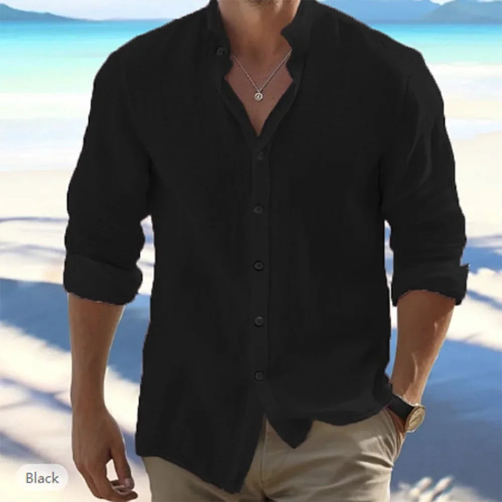 Eton Cotton-Linen Shirt